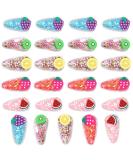 25PCS Glitter Fruit Hair Clips Set for Girls | Nalcy Princess Hair Accessories - Buy Online on GoSupps.com