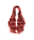 MapofBeauty 32 Long Orange Red Spiral Curly Cosplay Wig Perfect Costume Hair for Parties & Events - Buy Online on GoSupps.com