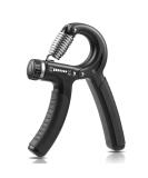NIYIKOW Grip Strength Trainer, Hand Grip Strengthener, Adjustable Resistance 22-132Lbs (10-60kg), Non-Slip Gripper, Perfect for Musicians Athletes and Hand Rehabilitation Exercising Black-1Pack - Buy Online on GoSupps.com