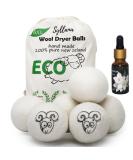Shop XL Natural Wool Dryer Balls with Fragrance Oil - 6 Pack - Eco-Friendly Fabric Softener - Reduce Drying Time - Handmade in New Zealand - Buy Online on GoSupps.com