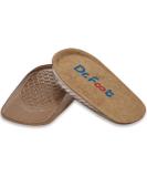 Dr. Foot's Height Increase Insoles - Heel Cushion Inserts for Leg Length Discrepancies | Small (0.5 Height) - International Shipping Available - Buy Online on GoSupps.com