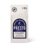 Presto Coffee House Espresso Speciality Coffee Beans 1kg Medium Roast (4/5) Tasting Notes of Chocolate and Almond Rain Forest Aliance Certifed 100% Arabica - Buy Online on GoSupps.com