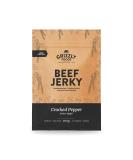 German Beef Jerky Set - Cracked Pepper - 5 x 100g Packs (500g) - Premium Dried Beef for International Shipping - Buy Online on GoSupps.com