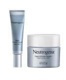 Neutrogena Rapid Wrinkle Repair Bundle: Under Eye Cream 0.5 oz & Face/Neck Cream 1.7 oz - Buy Online on GoSupps.com