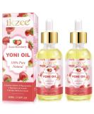 Organic Yoni Oil | 2-Pack Vaginal Moisturizer | Naturally Scented | pH Balance Restorer | Eliminates Odor & Tightens | 4.04oz - Buy Online on GoSupps.com