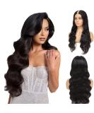 msVenus Brazilian Remy U Part Human Hair Wig 22 Inch Body Wave 150% Density - Beginner Friendly Natural Color - Buy Online on GoSupps.com
