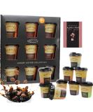JOLAFUNBS Coffee Gifts - Instant Coffee Hamper | 9x Flavoured Coffee Mini Travel Takeout Cups | Irish Cream Caramel & More- Christmas Gifts For Men Women | Drink Gift For Coffee Lover Gift Card - Buy Online on GoSupps.com