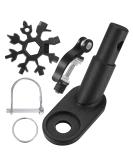 Bicycle Trailer Coupling - Universal Compatibility Safety Pen & Multifunctional Key in Black | Shop Internationally - Buy Online on GoSupps.com