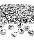 100PCS 1 Inch Silver Jingle Bells - Christmas Craft Decorations for Party, Wedding & DIY Projects - Buy Online on GoSupps.com