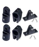 MX Bimini Top Fitting Hardware Set - 7/8 Boat Jaw Slide, Cap, Eye End, Deck Hinge (6pcs) - Buy Online on GoSupps.com