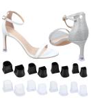 8 Pairs High Heel Protectors - Non-Slip Stiletto Heel Caps & Covers for Noise Reduction | Perfect for Weddings & Outdoor Events - Buy Online on GoSupps.com