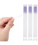 180-Piece Earrings Hole Cleaner Kit - Rose Fragrance, Odor Removal, Ear Care, Piercing Floss, Disposable Aftercare, Purple - Buy Online on GoSupps.com