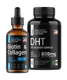 RAW SCIENCE Healthy Strong Hair Vitamins with Biotin, Collagen, Keratin & DHT Blocker - 30000mcg, 2oz - 60 Capsules - Buy Online on GoSupps.com