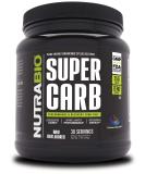 NutraBio Super Carb - Complex Carbohydrate Supplement Powder - Cluster Dextrin and Electrolytes for Performance Enhancement & Muscle Recovery - Unflavored, 30 Servings Unflavored 30 Servings (Pack of 1) - Buy Online on GoSupps.com