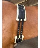 Preto Horse Training Body Roller or Lunging Girth adjustable synthetic strong tear resistant pp nylon webbing fleece/faux fur padded exercise lunge roller girth anti-chafing equestrian Cob Full Pony - Buy Online on GoSupps.com