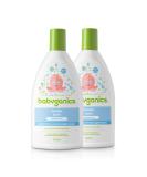 Babyganics Fragrance-Free Bubble Bath 20oz - Pack of 2 | Gentle & Hypoallergenic - Buy Online on GoSupps.com