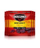 Jack Link's Beef Jerky, Teriyaki - Flavorful Meat Snack for Lunches, Ready to Eat - 7g of Protein, Made with Premium Beef - 0.625 Oz Bags (Pack of 5) Teriyaki 0.62 Ounce (Pack of 5) - Buy Online on GoSupps.com