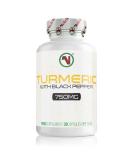 Nutriodol Turmeric Curcumin 750mg with Black Pepper Extract - Stock Clearance | 30 HPMC Capsules - Buy Online on GoSupps.com