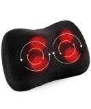 Shiatsu massage devices neck massage pillows with heat function and 3D rotating tissue electrical back massage device for neck shoulder leg calf waist relaxation at home office - Buy Online on GoSupps.com
