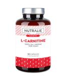 L-Carnitine High Strength Supplement | Vegan Capsules with Green Tea & Black Pepper | 120 Capsules by Nutralie - Buy Online on GoSupps.com