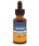 Herb Pharm Organic Lavender Flower Liquid Extract - Calming Nervous System Support - 1 Fl Oz - Buy Online on GoSupps.com