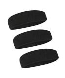 Liujzzj 3 Pack Sports Headband - Non-Slip Moisture-Wicking Cotton for Men & Women - Elastic Hair Bands for Athletics - Buy Online on GoSupps.com