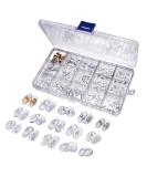 Soft PVC Nose Pads 150 Pairs | Eyeglass Repair Kit for Glasses, Sunglasses - 15 Styles - Buy Online on GoSupps.com
