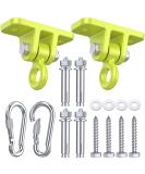 Highpro 2 Pack Swing Hangers for Wooden Sets - Heavy Duty Hardware for Porch, Patio, Playground - Indoor/Outdoor Locking Hooks - 2 Pack - Buy Online on GoSupps.com