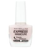 Maybelline New York Make-up Nailpolisch Express Natural French Manicure Nail Polish French Manicure Pink Nail Hardener for strengthened Nails Look 1 x 10 ml cream 10 ml (Pack of 1) - Buy Online on GoSupps.com