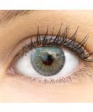 Buy GlamLens Monza Blue Contact Lenses Natural Look Strong Coverage Silicone Comfort 1 Pair (14.50 mm 0.00 Diopters) - Free Container Included - International Shipping - Buy Online on GoSupps.com