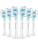 Aoremon Replacement Toothbrush Heads for Philips Sonicare C3 Premium Plaque Control HX9044/65 G3 Premium Gum Care HX9054/65, 6 Brush Heads, White - Buy Online on GoSupps.com
