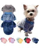 Dog Sweater, Pack of 2 or 3, Dog Clothes, Dog Coat, Dog Jacket for Small or Medium Dogs Boy or Girl, Ultra Soft and Warm Cat Pet Sweaters Small Grey,Blue,Dark blue - Buy Online on GoSupps.com