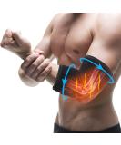 Adjustable Heating Elbow Brace Support - 3 Levels Heat/Cool for Tendonitis Tennis Elbow & Arthritis Pain Relief | International Shipping - Buy Online on GoSupps.com