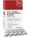 N1 fat blocker + sugar & carbohydrate blocker medical device for the treatment and prevention of overweight - diet decrease tablets fast - Buy Online on GoSupps.com