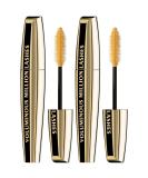 L'Oreal Paris Voluminous Million Lashes Mascara - 2 Count Blackest Black - Buy Online on GoSupps.com
