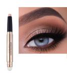 Lucoss Double-Sided Eyeshadow Pencil | Highlighter & Lid Shadow Stick | Shimmer & Matte Eyeliner for Girls & Women | Perfect Gift (A3) - Buy Online on GoSupps.com