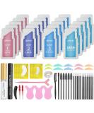 Libeauty Lash Lift and Brow Lamination 2 in 1 Kit Eyelash Perm Sachet Disposable Professional Quality Quick Lash Lifting Semi-Permanent Curling Perming - Updated Version 5 packs of each lotion - Buy Online on GoSupps.com