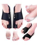 4GEAR SPORTLIFE Bunion Corrector Kit - 8pcs - Bunion Night Splints, Sleeves, Toe Separators - Day & Night Pain Relief for Men & Women - Large - Buy Online on GoSupps.com