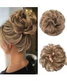 JJStar Large Bun Hair Tool with Rubber Band - Perfect for Messy Buns & Ponytails - Hair Extensions for Women & Girls (Brown/Blonde Mix) - Buy Online on GoSupps.com