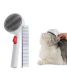 Furbulous Cat Brush & Comb | Effortless Pet Fur Care for Cats Puppies & Rabbits - Buy Online on GoSupps.com