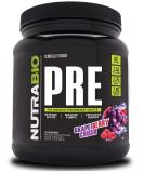 NutraBio PRE Workout Powder - Sustained Energy, Mental Focus, Endurance - Clinically Dosed Formula - Beta Alanine, Creatine, Caffeine, Electrolytes - 20 Servings - Grape Berry Crush - Buy Online on GoSupps.com