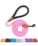 Buy Lynxking Tow Lines for Dogs - Durable Pink Dog Linen with Carabiner Hook (0.9cm x 180cm) for Small Medium & Large Dogs - International Shipping Available! - Buy Online on GoSupps.com