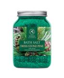 Bathing salt Zirbelkief 1300g - sea salt with natural essential stone pine oil - Pinus harpsichord for good sleep - stress relief - bathing - body care - wellness - relaxation stone pine 1.3 kg (1 Pack) - Buy Online on GoSupps.com
