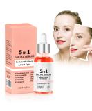 5 in 1 Facial Serum 30ml - Hyaluronic Acid Niacinamide Vitamin C & E Anti-Aging & Brightening Serum for All Skin Types - International Shipping - Buy Online on GoSupps.com