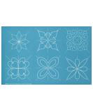 Full Line Stencil - Score of Four Motif Stencil  Continuous Line Template for Free Motion Quilting  Domestic Machine Quilting  Hand Quilting  Long-Arm Quilting (30692) - Buy Online on GoSupps.com
