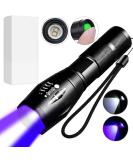 ZASHMART UV Torch 87MM L 9LED Torch 395 NM Black Flashlight Powerful UV Light Pets Urine Detector 26MM Dia Ultraviolet Light Cat Dog Bed Dry Urine Detector (Pack of 5) (2 Modes Zoom Torch) - Buy Online on GoSupps.com