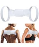 Posture Corrector for Men & Women - Adjustable Back Brace for Pain Relief & Support | Breathable Spinal Alignment & Humpback Orthosis - Buy Online on GoSupps.com