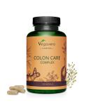 Colon Cleanse Vegavero | 60-Day Natural Intestinal Treatment | Vegan No Additives | Relief for Constipation & Flatulence | 120 Capsules with Psyllium Lactic Acid Bacteria Ginger & Galgant - Buy Online on GoSupps.com