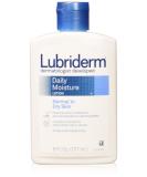 Lubriderm Daily Moisture Unscented Lotion 6 fl oz - Hydrating Body Lotion - Buy Online on GoSupps.com