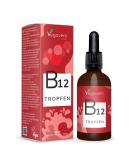 Vegan Vitamin B12 Liquid | 60ml (4 Month Supply) | Methylcobalamin & Adenosylcobalamin | Lab-Tested | Made in UK - Buy Online on GoSupps.com